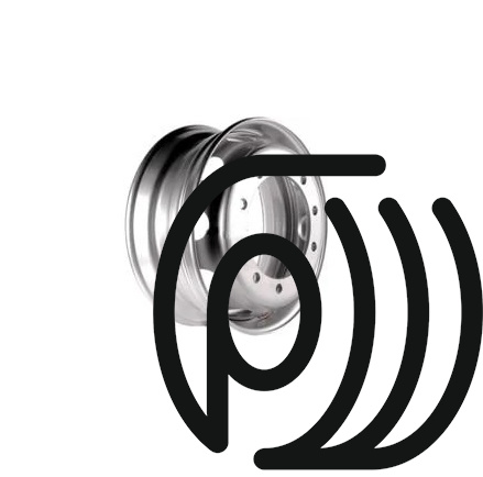 грузовой диск zepp 8.5*24 10*335 et180 d281 sil (16 мм)